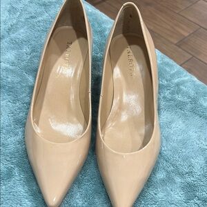 Talbots Nude Patent Pointed-Toe Pump